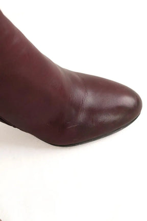 Boots Bruno Premi Bordeaux en Cuir