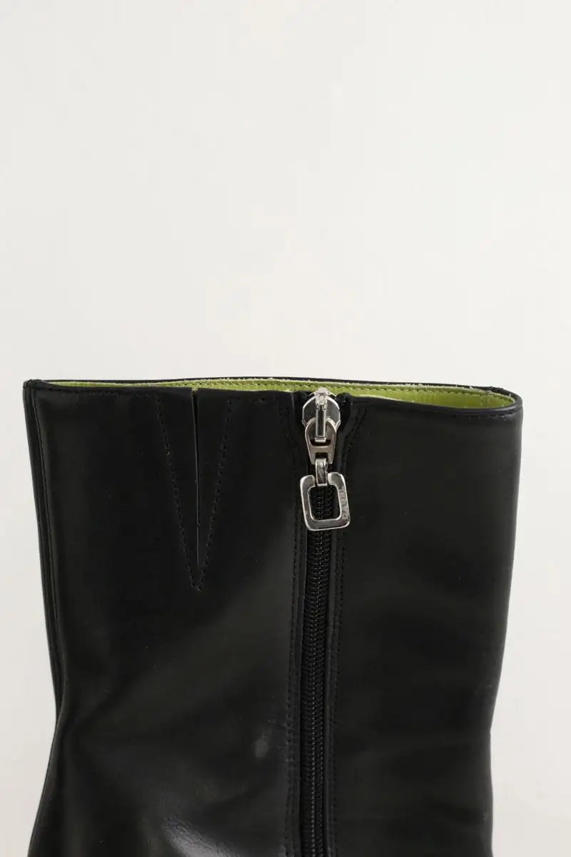 Boots Carel Noir en Cuir