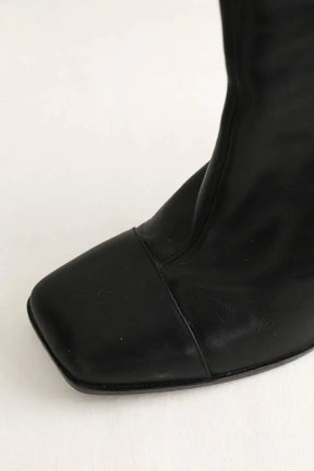 Boots Carel Noir en Cuir