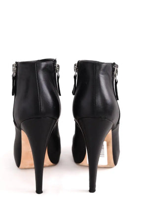 Boots Chanel Noir en Cuir