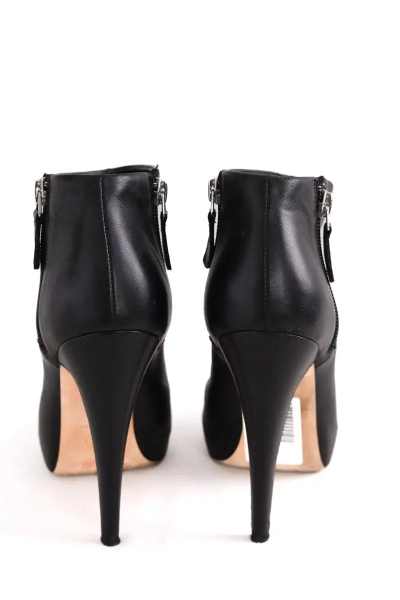 Boots Chanel Noir en Cuir