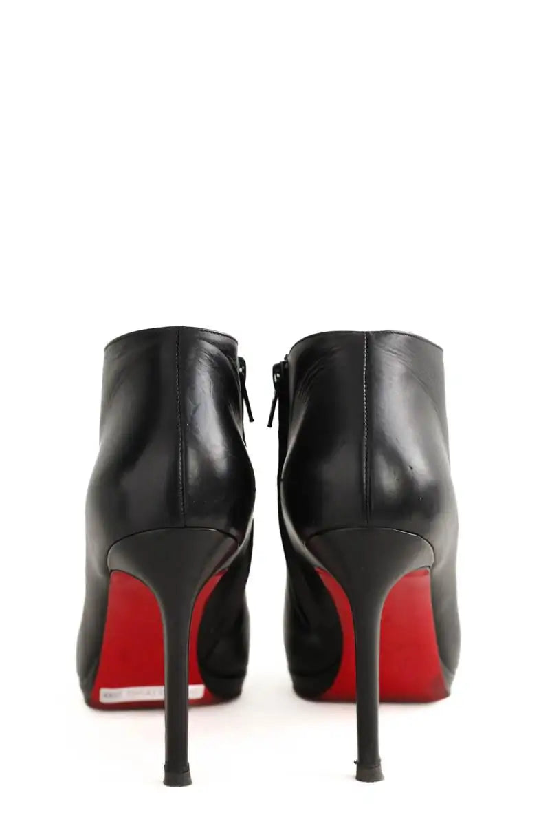 Boots Christian Louboutin Noir en Cuir