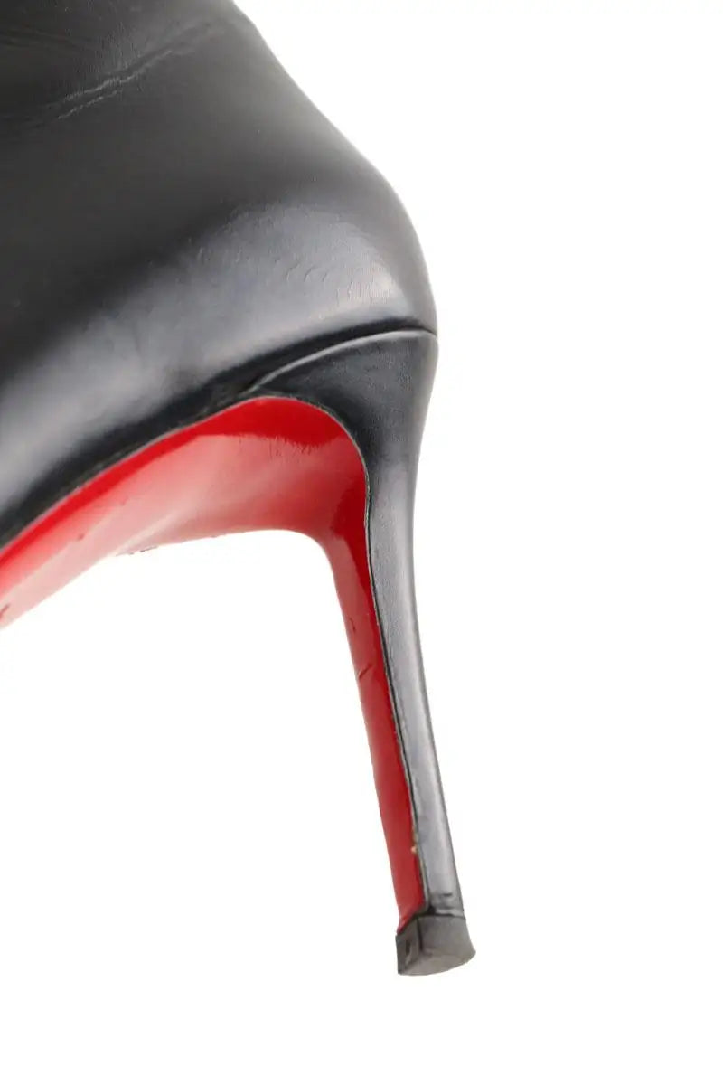 Boots Christian Louboutin Noir en Cuir