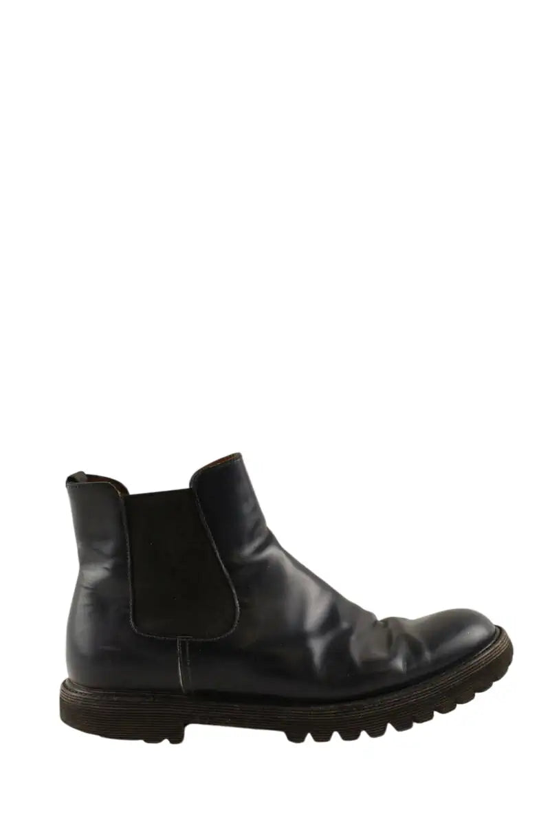 Boots Church's Bleu en Cuir, taille 38 - Seconde Main