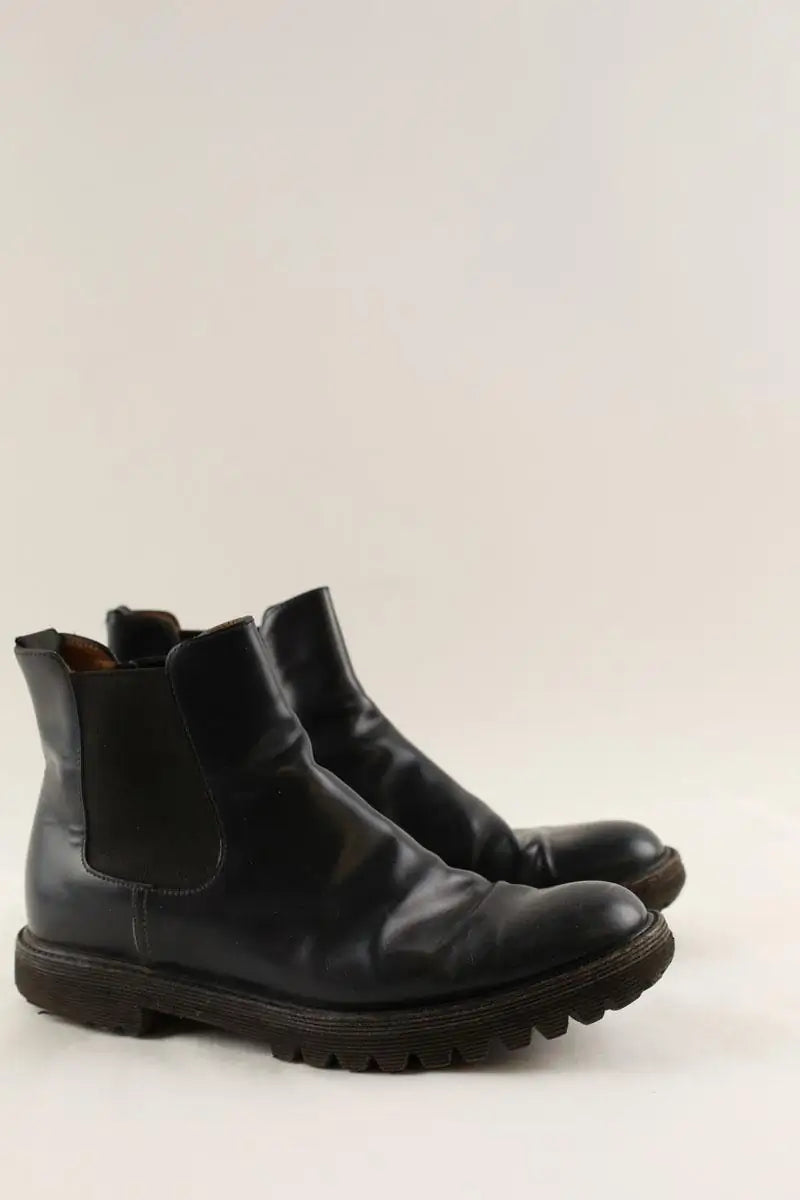 Boots Church's Bleu en Cuir