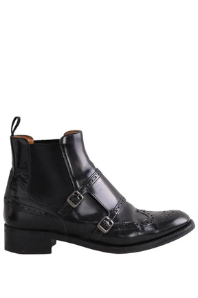 Boots Church's Noir en Cuir, taille 39 - Seconde Main