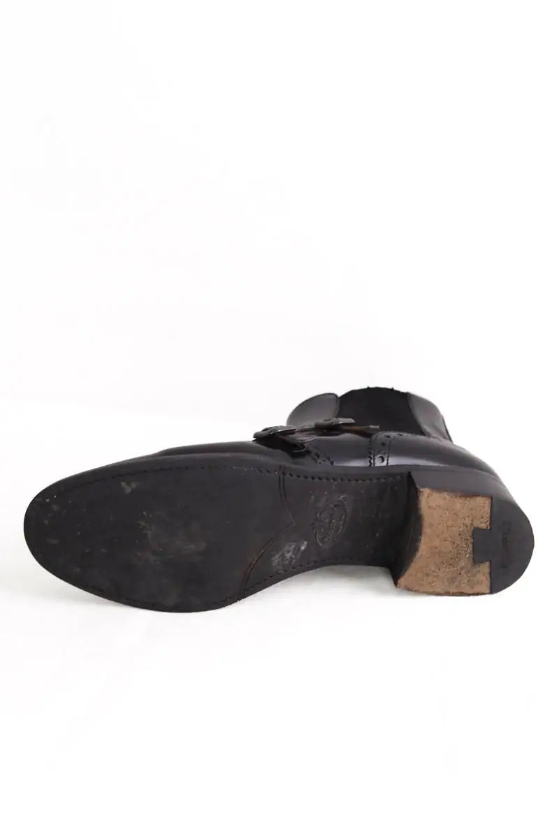 Boots Church's Noir en Cuir