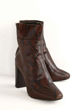 Boots Claudie Pierlot Marron en Cuir