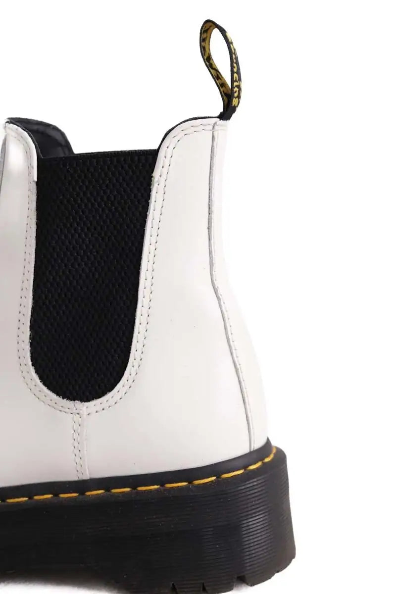Boots Dr. Martens Blanc en Cuir
