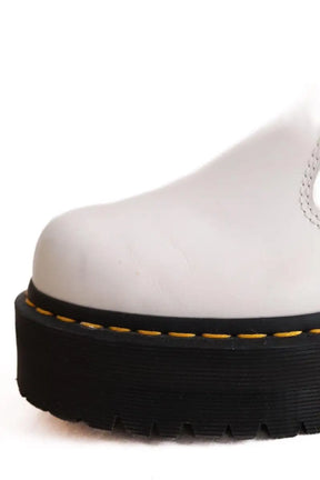 Boots Dr. Martens Blanc en Cuir