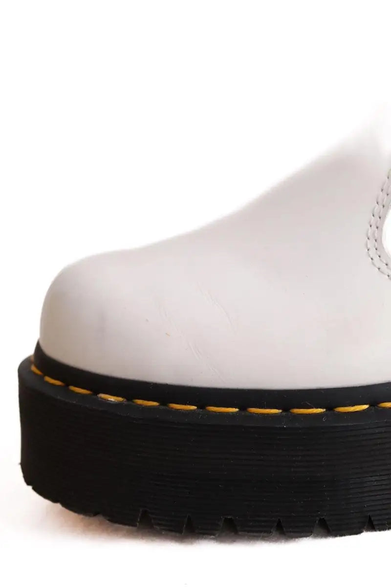 Boots Dr. Martens Blanc en Cuir