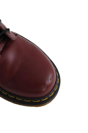 Boots Dr. Martens Bordeaux en Cuir