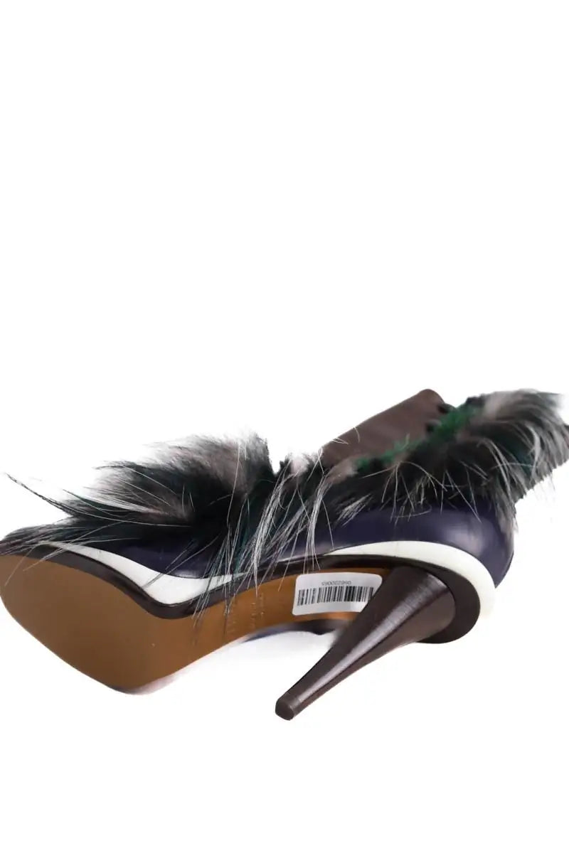 Boots Fendi Marron en Cuir