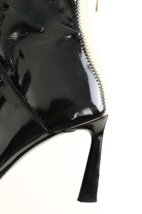 Boots Fendi Noir en Cuir verni