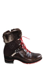 Boots fourées Rossignol Marron en Cuir, taille 40 - Seconde Main