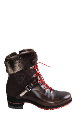 Boots fourées Rossignol Marron en Cuir, taille 40 - Seconde Main