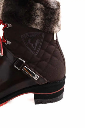 Boots fourées Rossignol Marron en Cuir