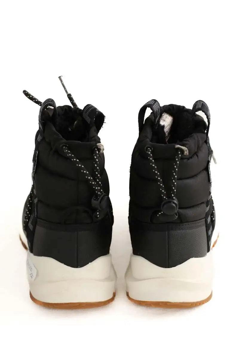 Boots fourées The North Face Noir en Tissu