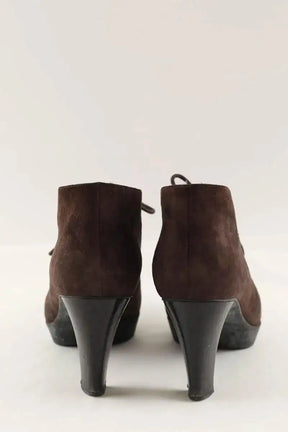Boots Fratelli Rossetti Marron en Daim