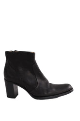Boots Free Lance Noir en Cuir, taille 36 - Seconde Main