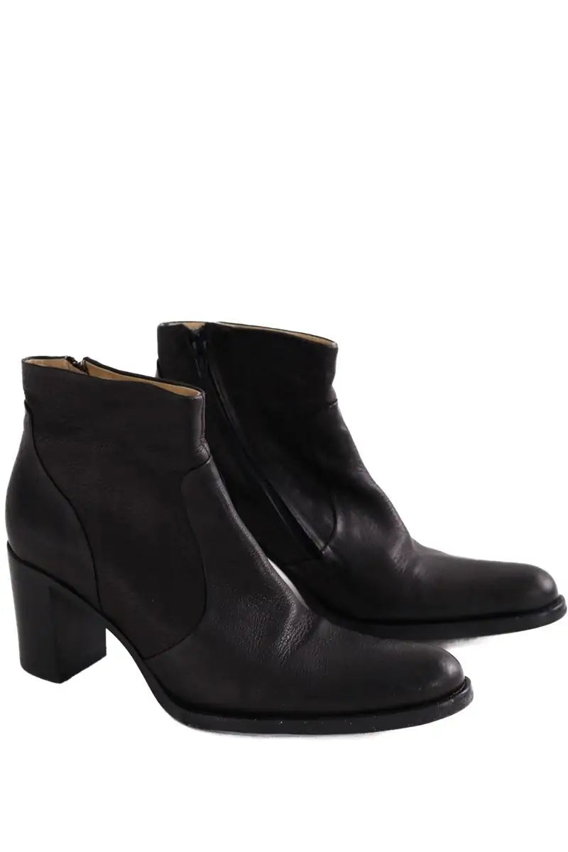 Boots Free Lance Noir en Cuir