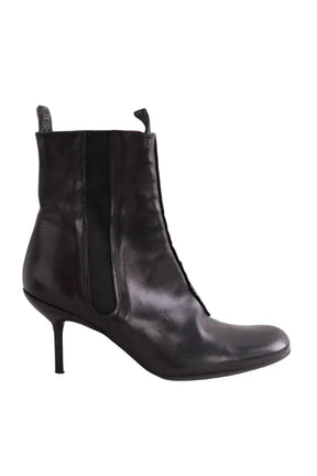 Boots Free Lance Noir en Cuir, taille 38 - Seconde Main