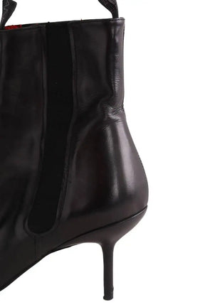 Boots Free Lance Noir en Cuir