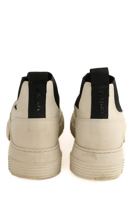 Boots Ganni Crop city rubber Beige en Plastique