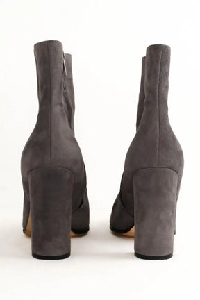 Boots Gianvito Rossi Gris en Daim