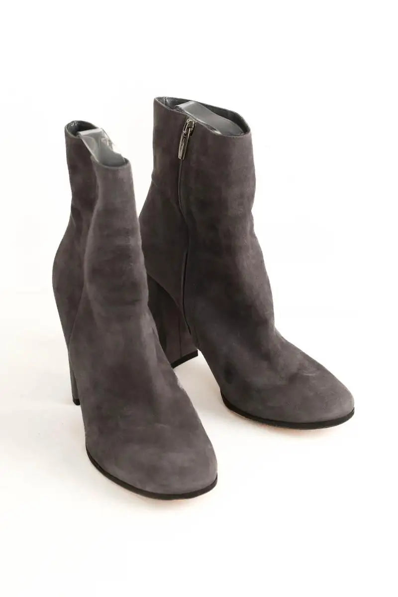Boots Gianvito Rossi Gris en Daim