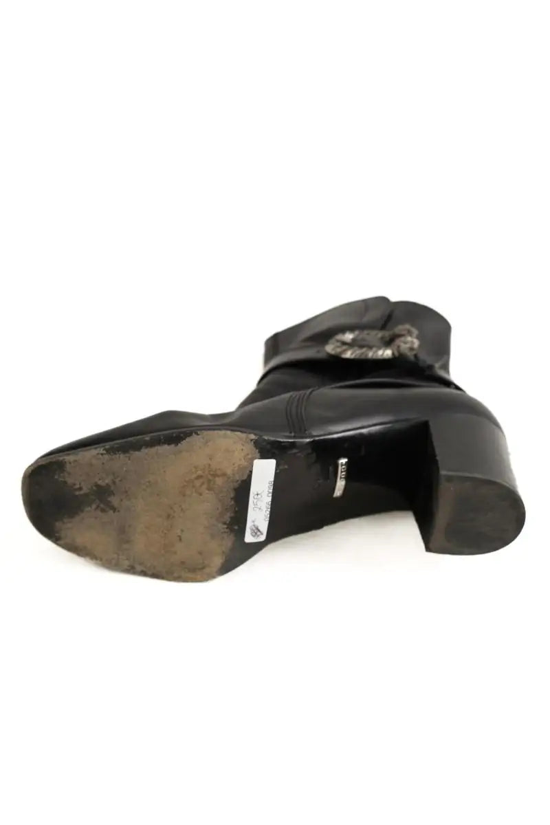 Boots Gucci Noir en Cuir