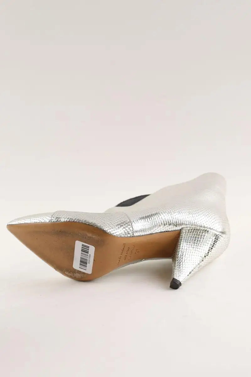 Boots Isabel Marant Argent en Cuir