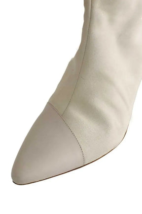 Boots Isabel Marant Blanc en Daim