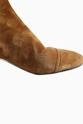 Boots Isabel Marant Danae Marron en Daim