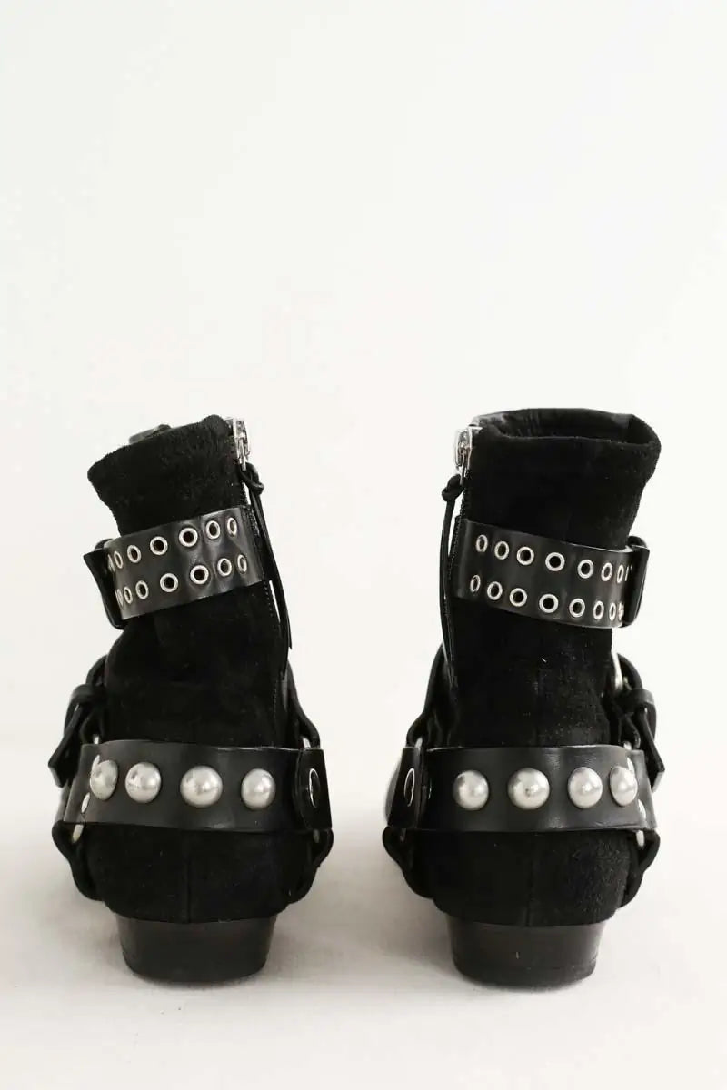 Boots Isabel Marant Noir en Cuir