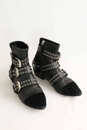 Boots Isabel Marant Noir en Cuir