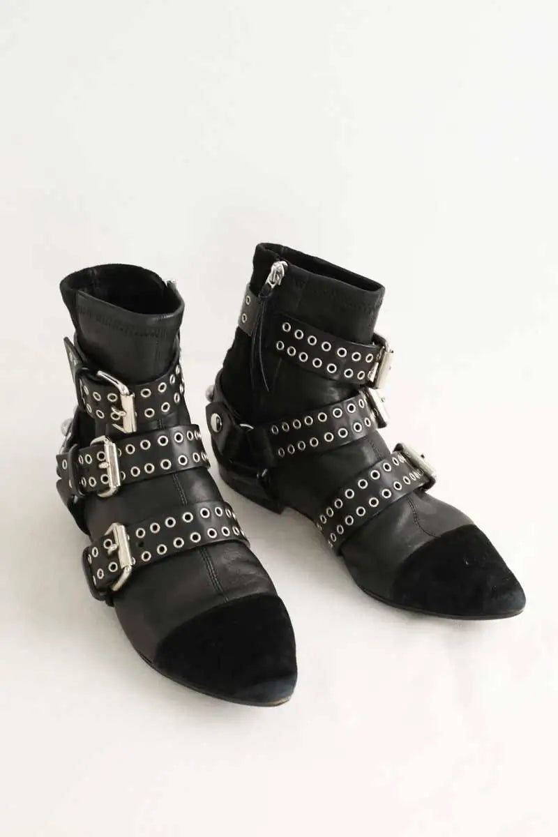 Boots Isabel Marant Noir en Cuir