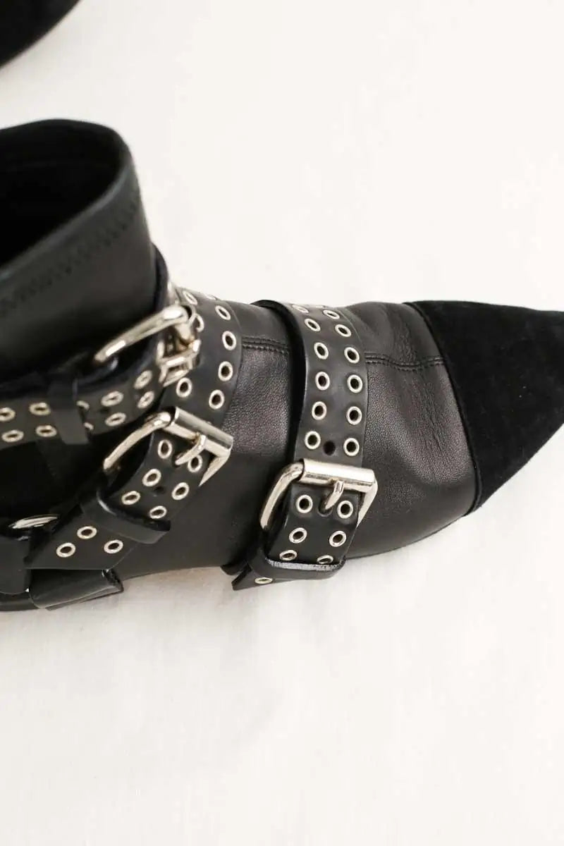 Boots Isabel Marant Noir en Cuir