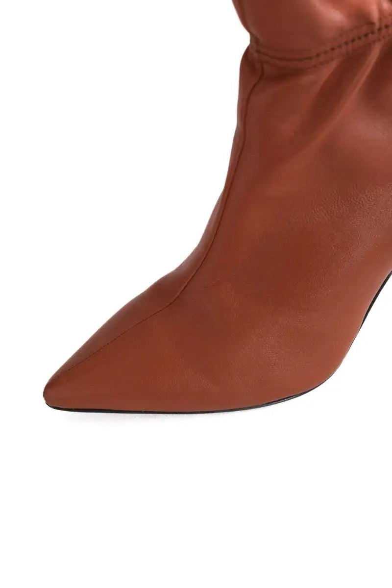 Boots Karine Arabian Camel en Cuir