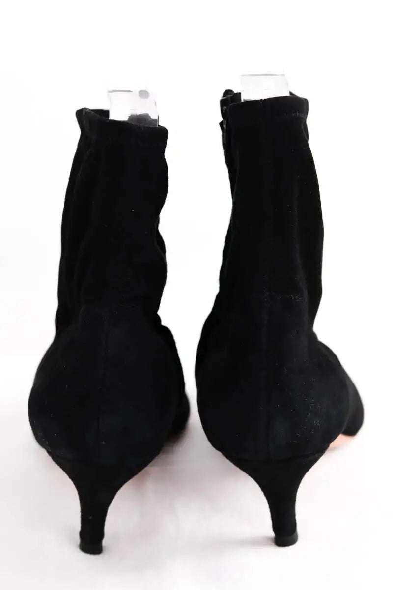 Boots Loeffler Randall Noir en Daim