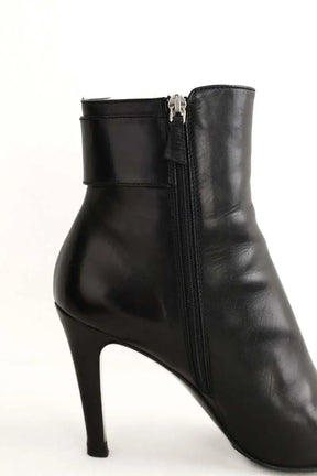 Boots Longchamp Noir en Cuir