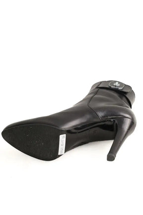 Boots Longchamp Noir en Cuir