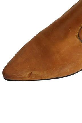 Boots Louis Vuitton Camel en Cuir