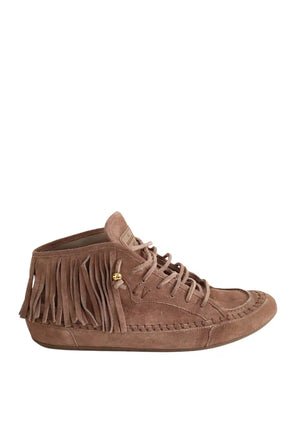 Boots Louis Vuitton Marron en Daim, taille 37 - Seconde Main