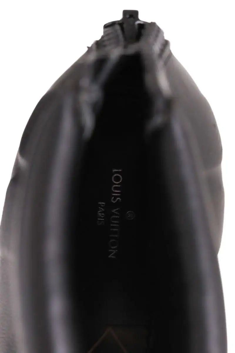 Boots Louis Vuitton Noir en Cuir