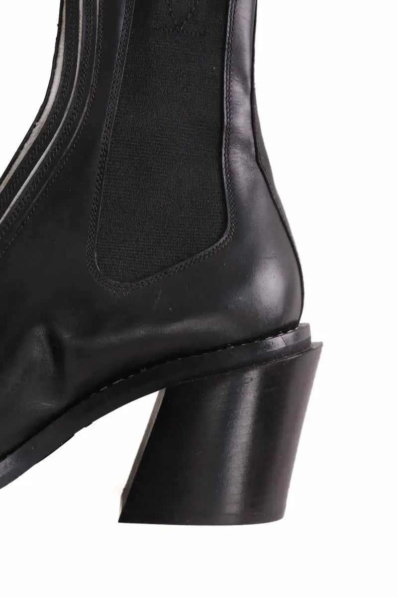 Boots Louis Vuitton Noir en Cuir