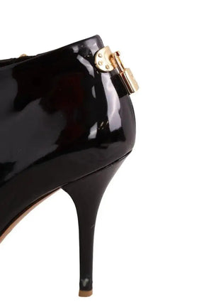 Boots Louis Vuitton Noir en Cuir verni