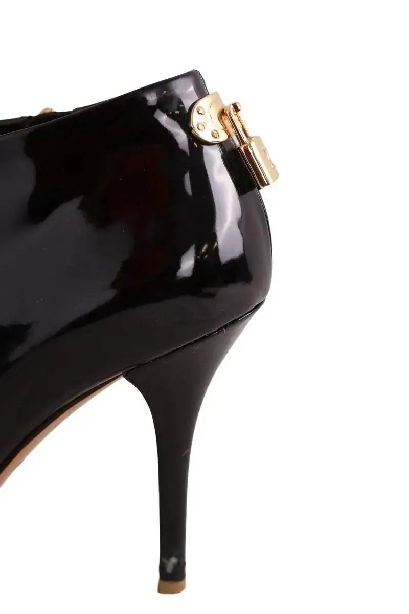 Boots Louis Vuitton Noir en Cuir verni