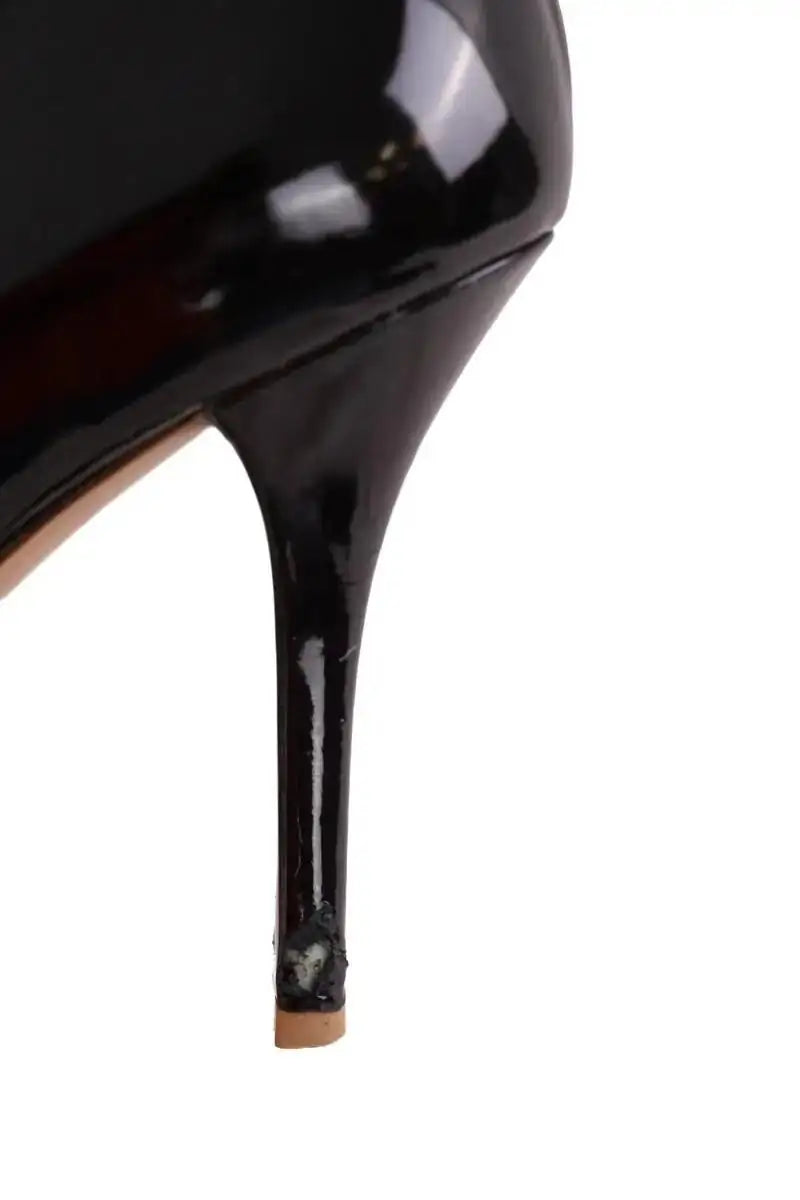 Boots Louis Vuitton Noir en Cuir verni