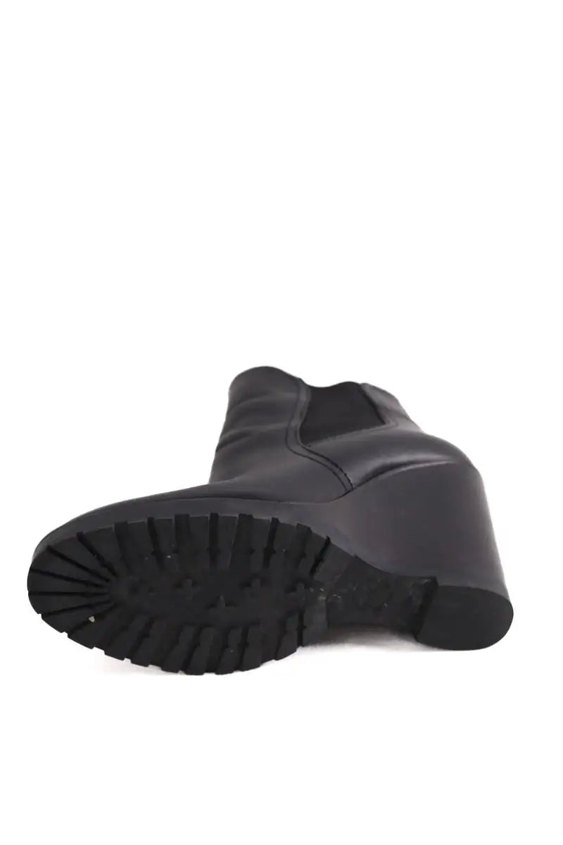 Boots Michael Kors Noir en Cuir